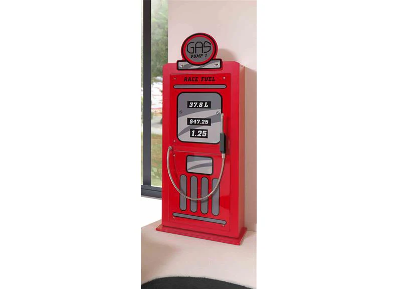 CARBEDS GAS PUMP WARDROBE RED