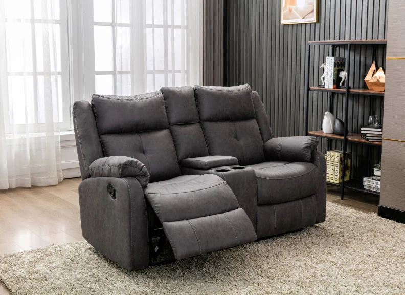 Casey 2RR Reclining Sofas W/Console - Image 4