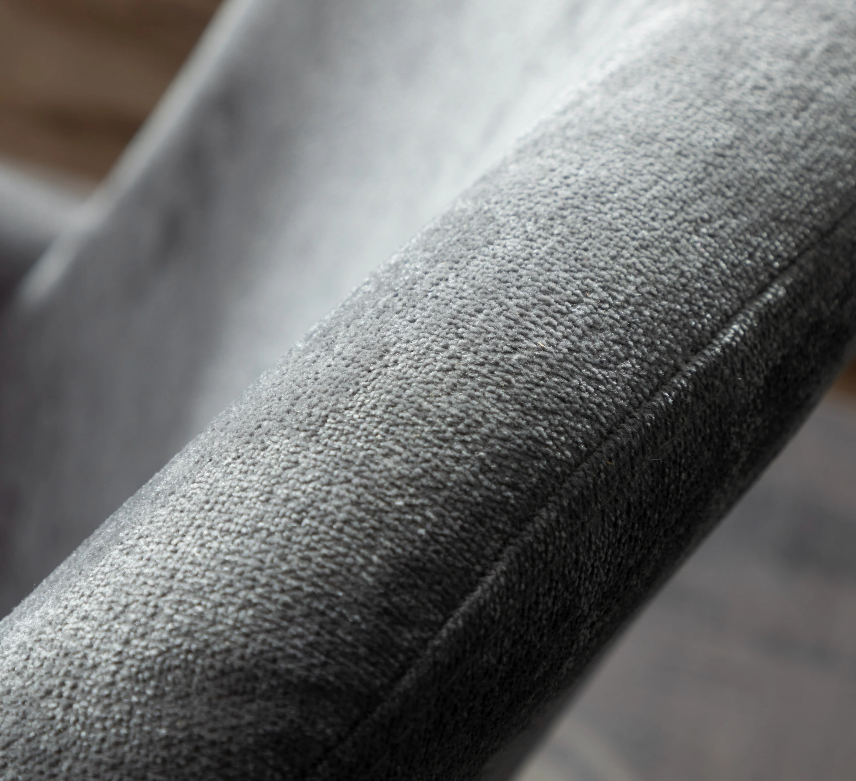 Chair + Footstool 1986 Dark Grey - Image 6