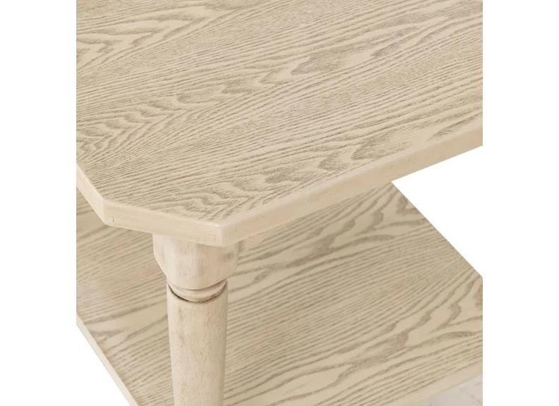 Chantilly End Table – Antique Cream Finish - Image 4