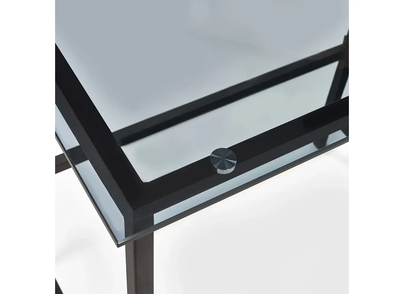 Chicago Smoked Glass Desk - Image 5