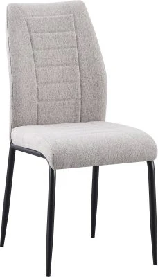 Chilton Chair – Grey Fabric with Ergonomic Backrest (BOX OF 4) - Image 2