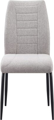 Chilton Chair – Grey Fabric with Ergonomic Backrest (BOX OF 4) - Image 3