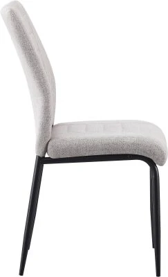 Chilton Chair – Grey Fabric with Ergonomic Backrest (BOX OF 4) - Image 4