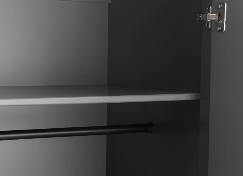 Chloe Grey Retro Wardrobe - Image 7
