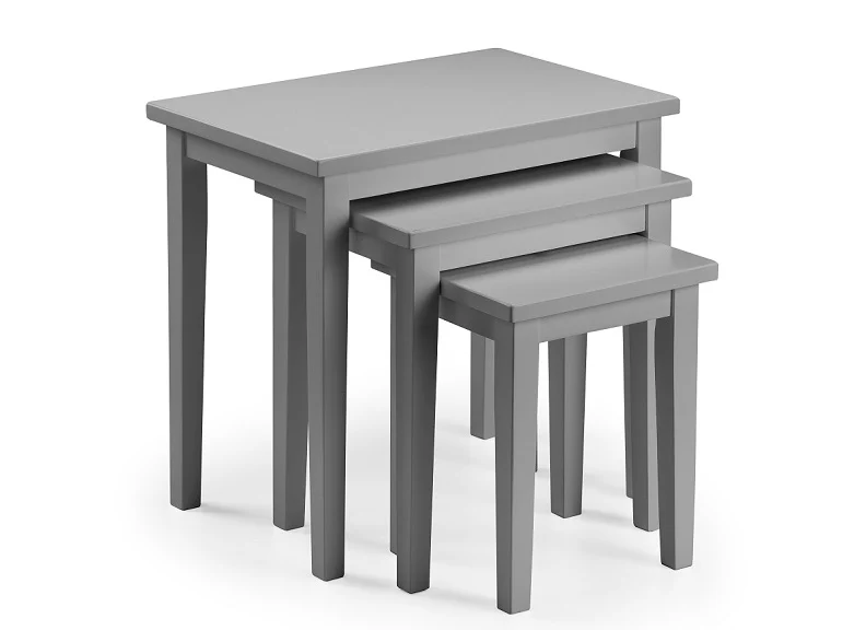 Cleo Table Nests – Solid Rubberwood Design with Three Tables (JBN) - Image 10