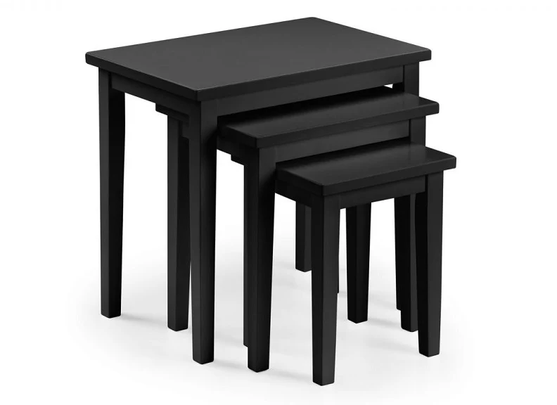 Cleo Table Nests – Solid Rubberwood Design with Three Tables (JBN) - Image 11