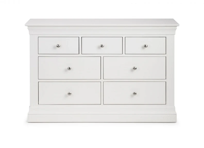 Clermont White 3+4 Wide Chest - Image 3