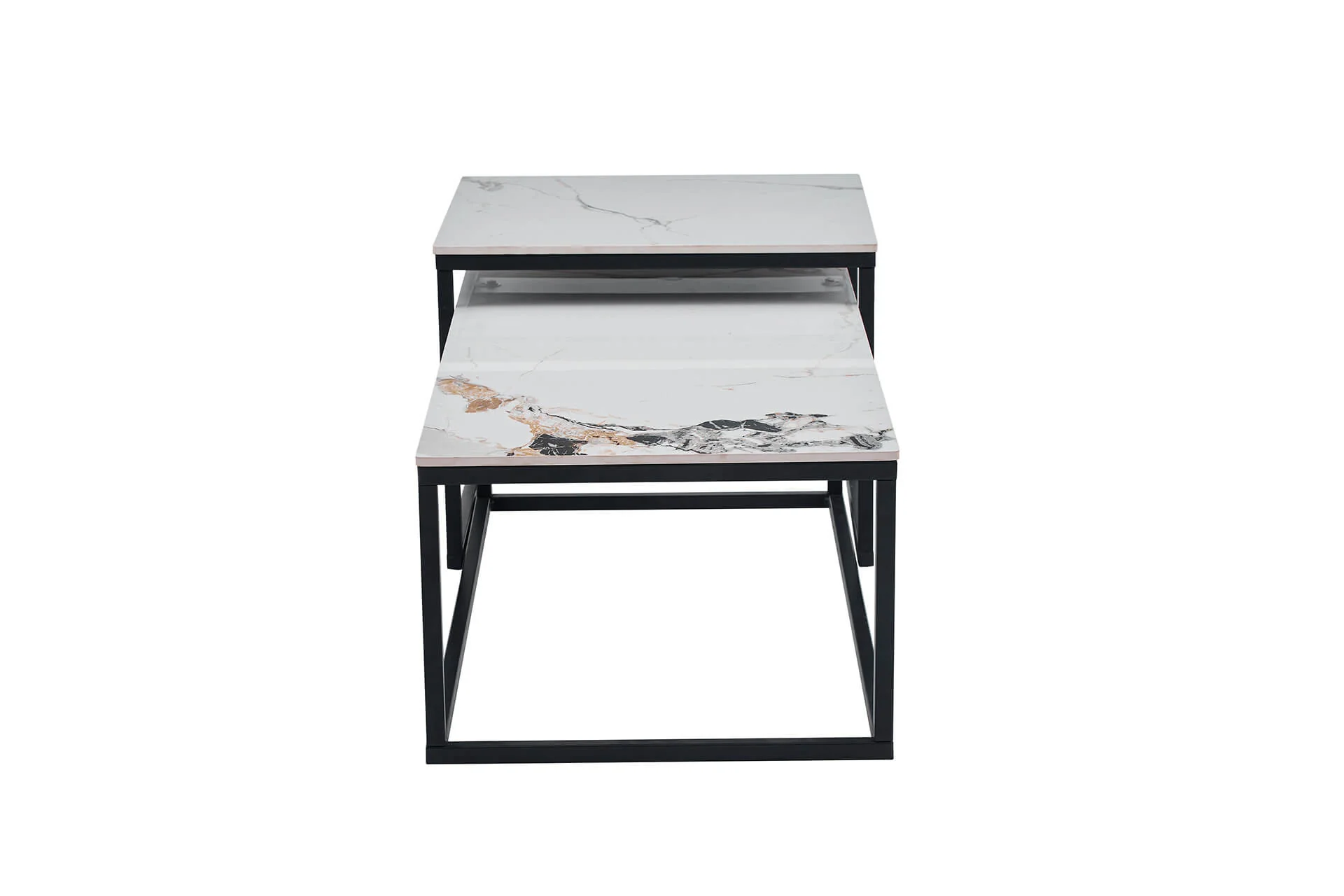 Cody Coffee Table Set – Cream Sintered Stone Tops - Image 7