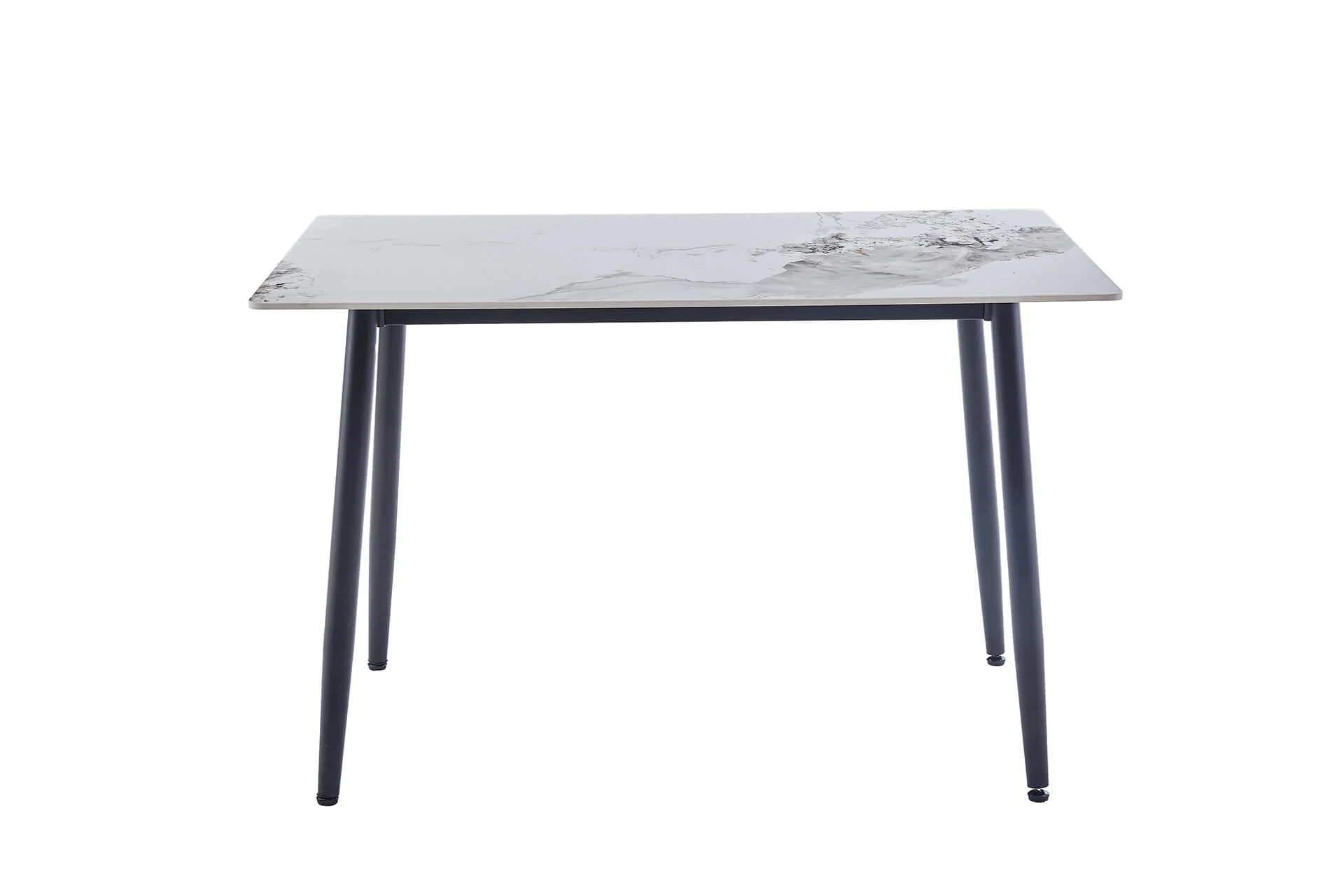 Cody Dining Table Rectangle 120cm – Cream Sintered Stone Top - Image 6