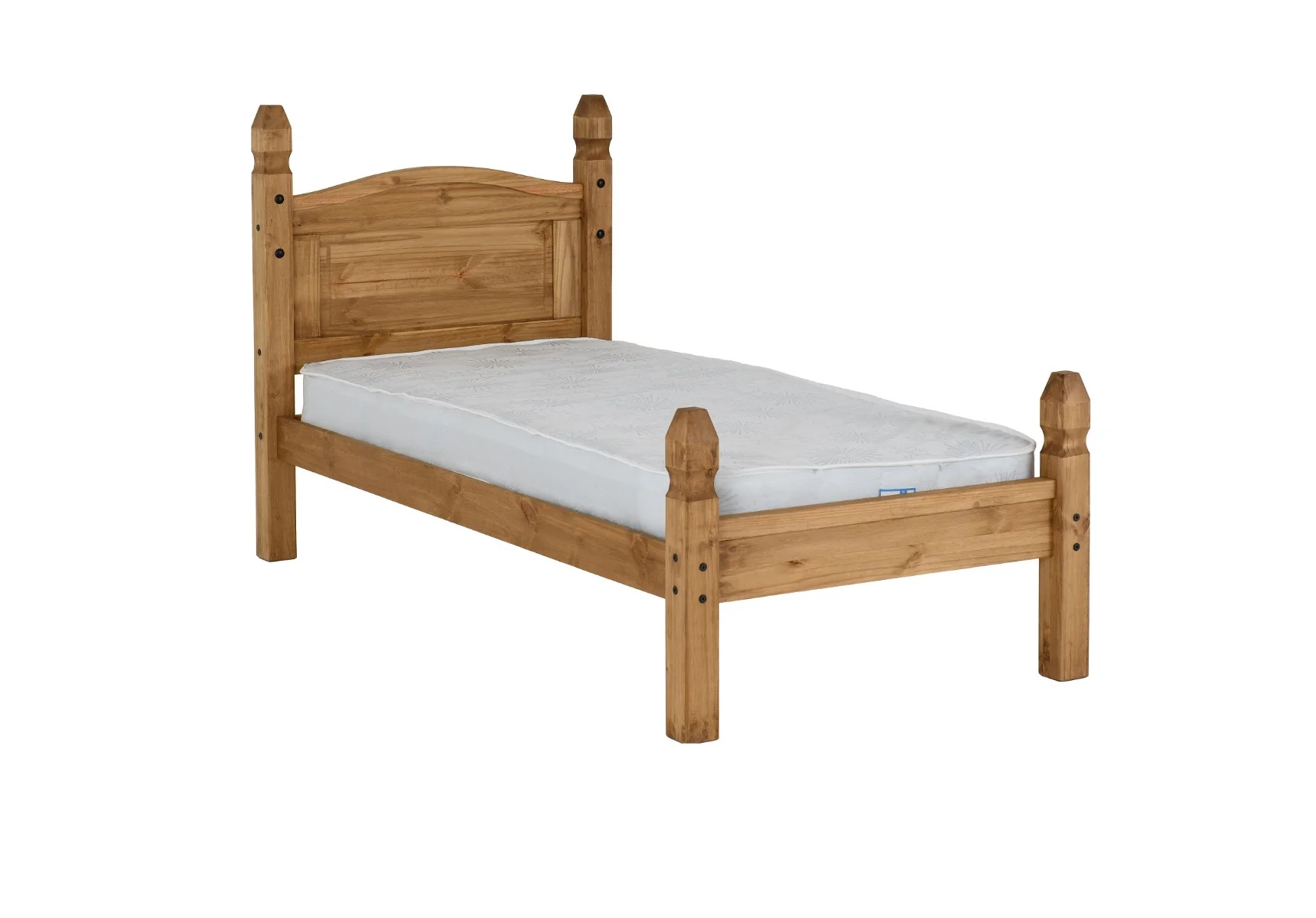 Corona Pine Low End Bed - Image 4