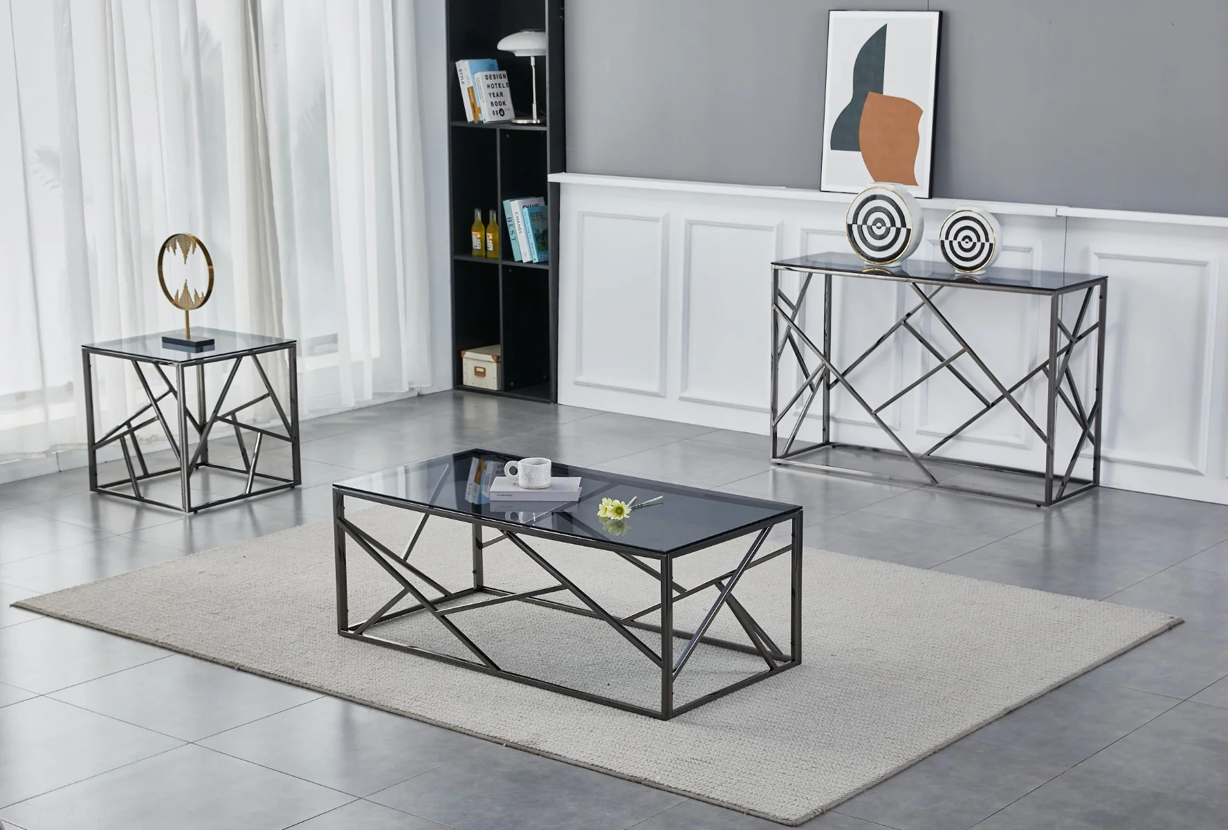 Cortez Titanium Coffee Table - Image 3