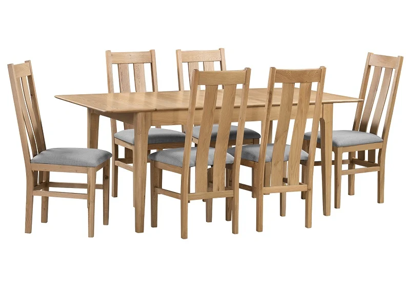 Cotswold Oak Ext. Dining Set - Image 10