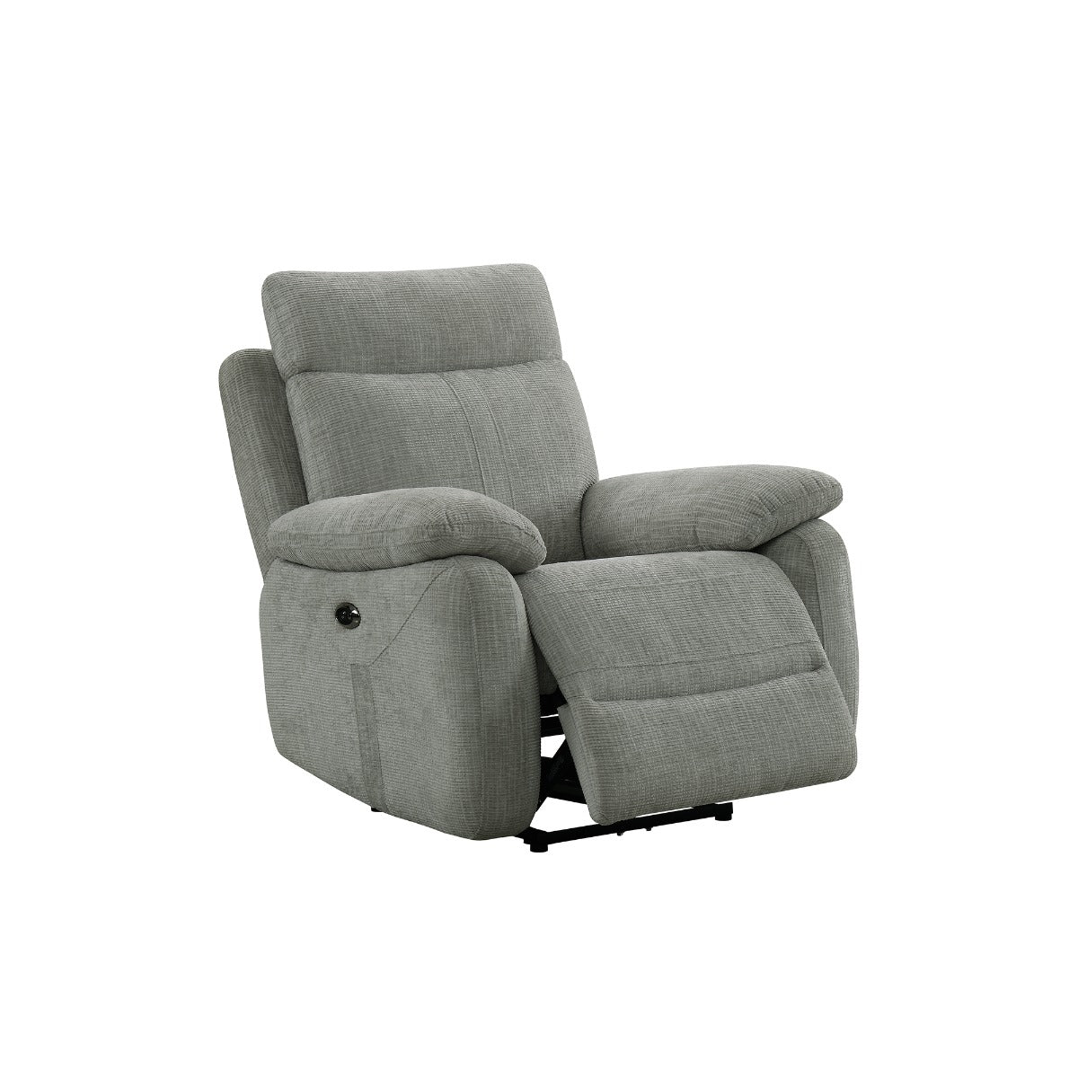 Covington 3+1+1 Suite – Taupe Fabric with Electric Recline (Electric) - Image 6