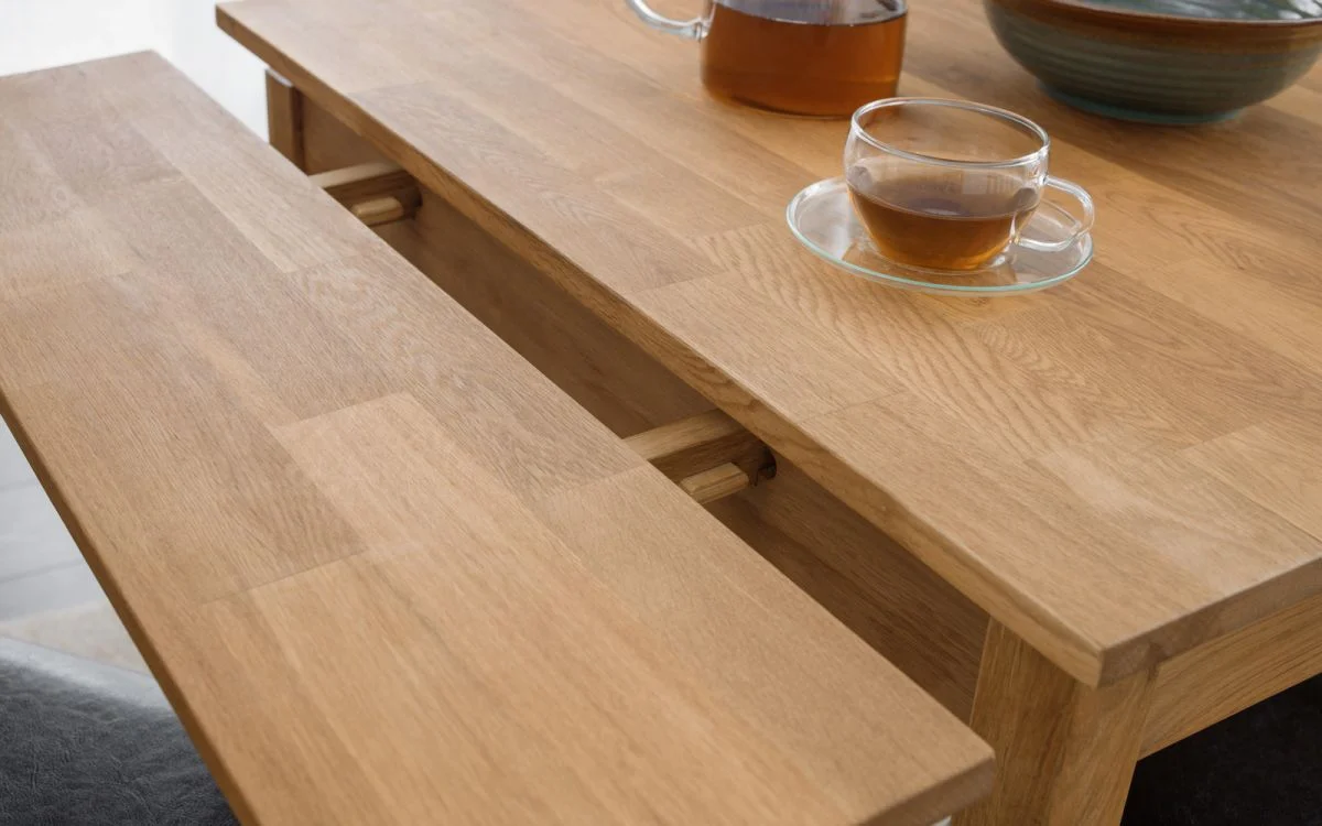 Coxmoor Oak Dining Bench - Image 3