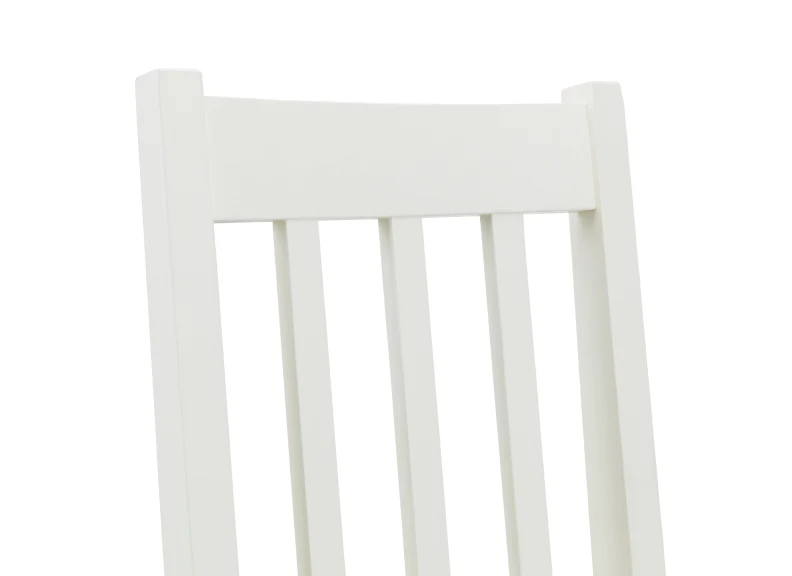 Coxmoor Compact Square Dining Set – Ivory with Oiled Oak Top - Image 4