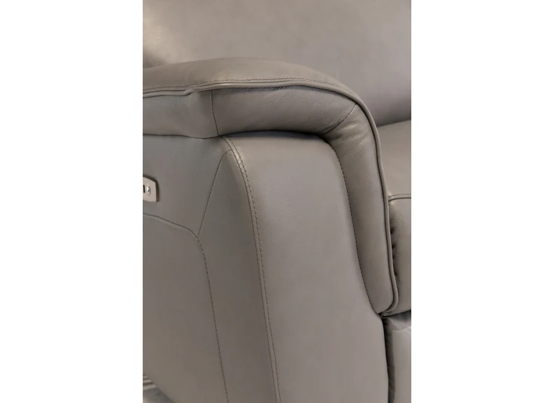 Havana Leather Powered Recliner – 2-Seater with USB Ports - Image 2