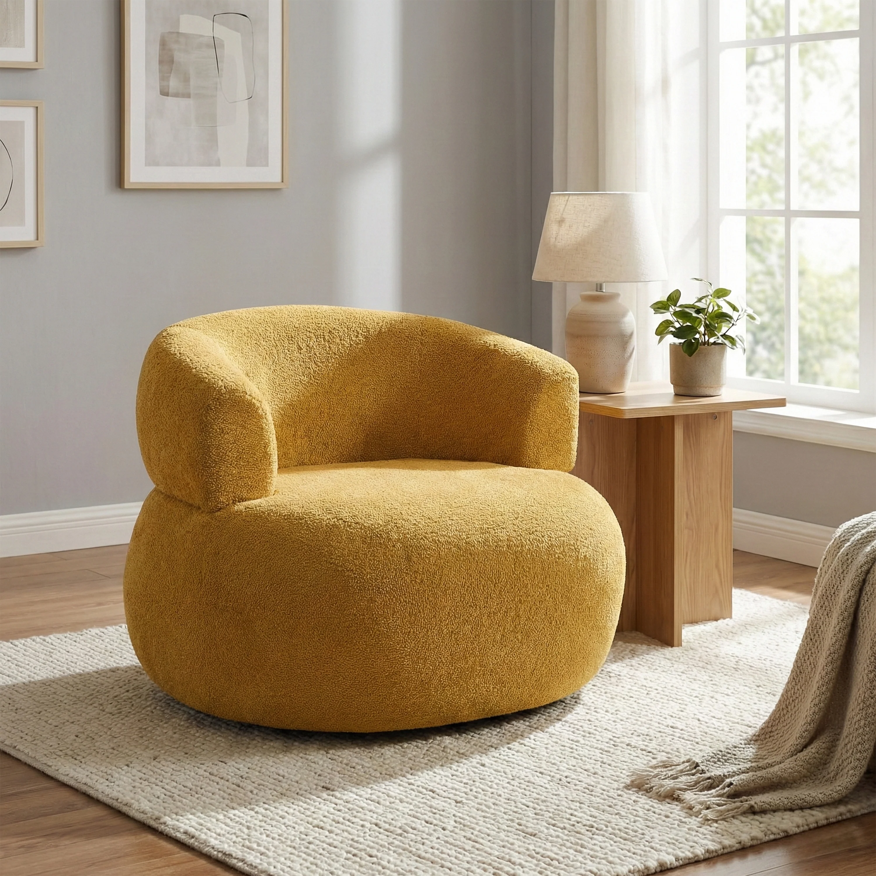 Daisy Chair Mustard - Image 7