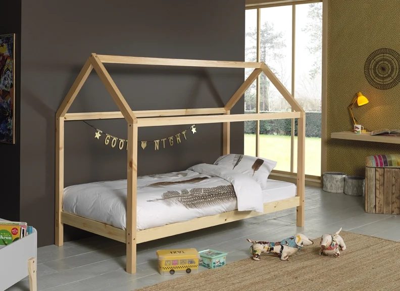 Dallas Pine Child's 'House' Bed W/Optional Storage Drawer - Image 4