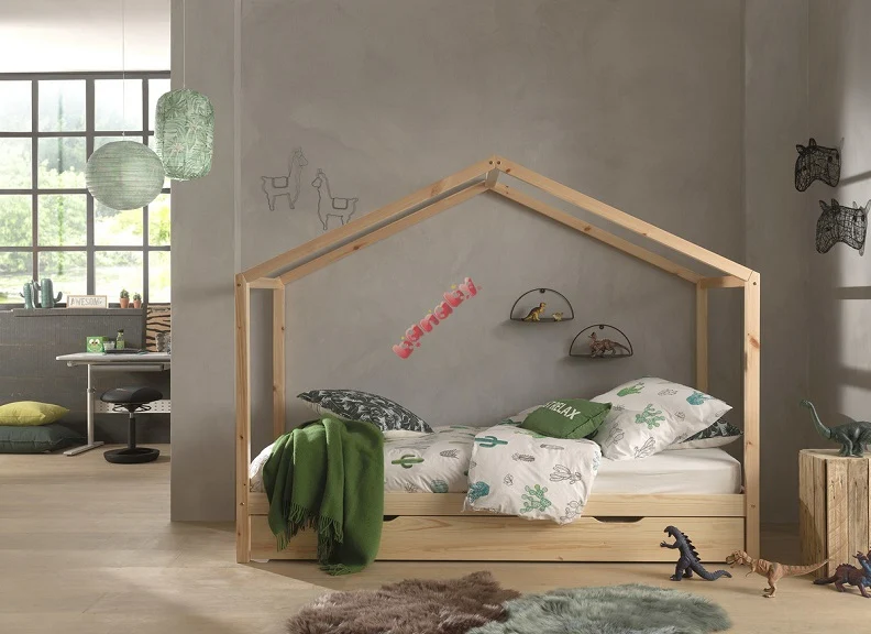 Dallas Pine Child's 'House' Bed W/Optional Storage Drawer - Image 9