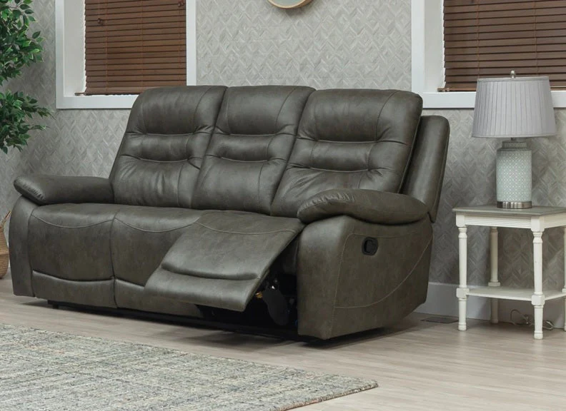 Dane Hunter Green Fabric 3+2 Seater Manual Recliner Sofa Group - Image 6