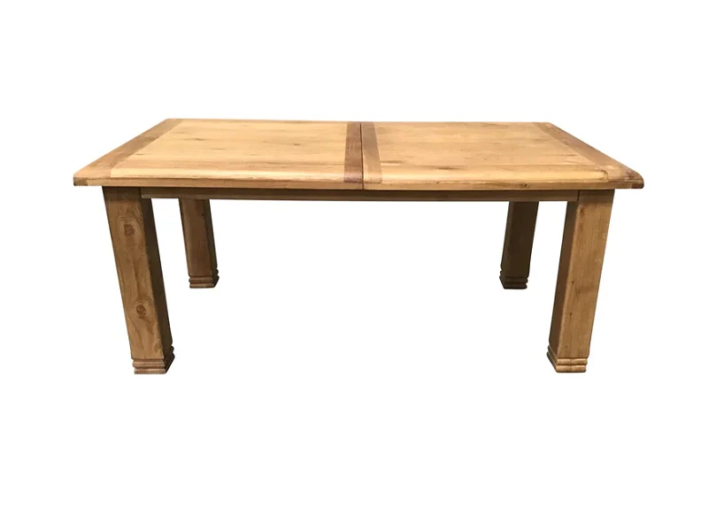 Danube Oak 1.4 m Extending Dining Sets W/Six Chairs - Image 4