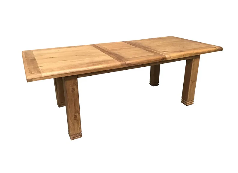 Danube Oak 1.4 m Extending Dining Sets W/Six Chairs - Image 5
