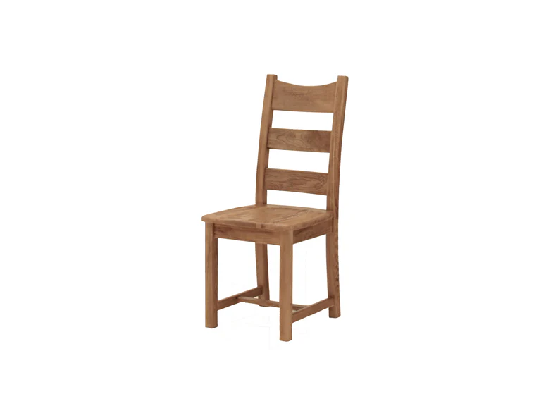 Danube Oak 1.4 m Extending Dining Sets W/Six Chairs - Image 7