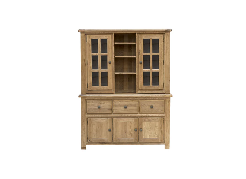 Danube Oak Large Buffet & Hutch