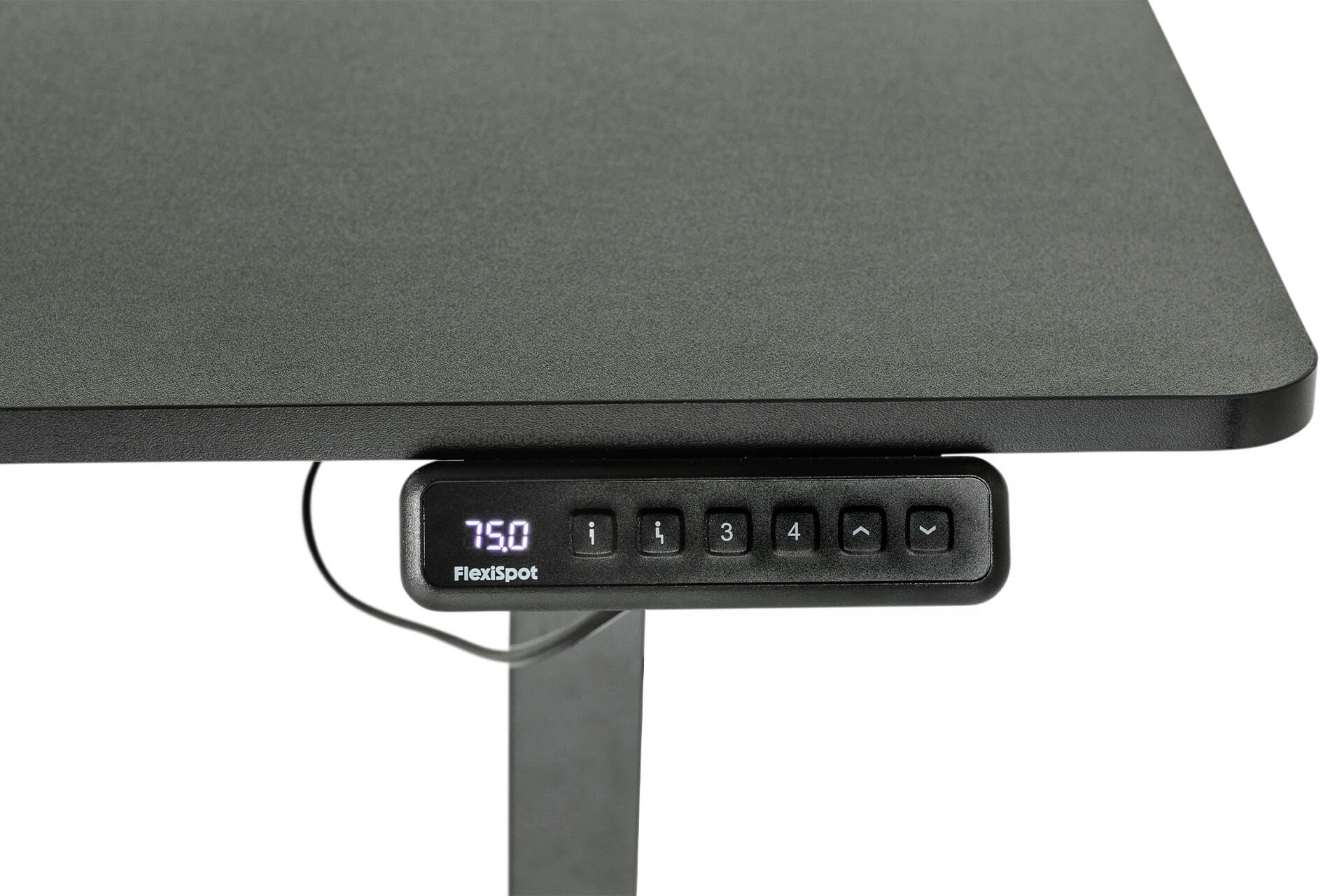 Dax Sit Stand Desk 120cm – White Matte Finish with Height Adjustment - Image 5