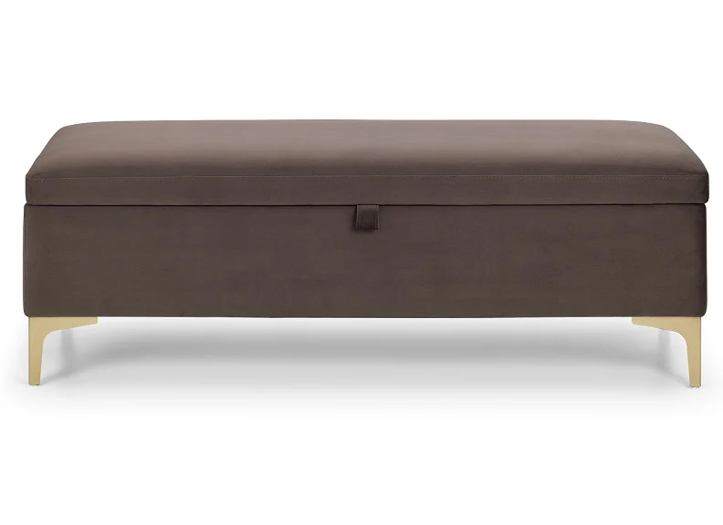 Deco Velvet Blanket Box - Image 2