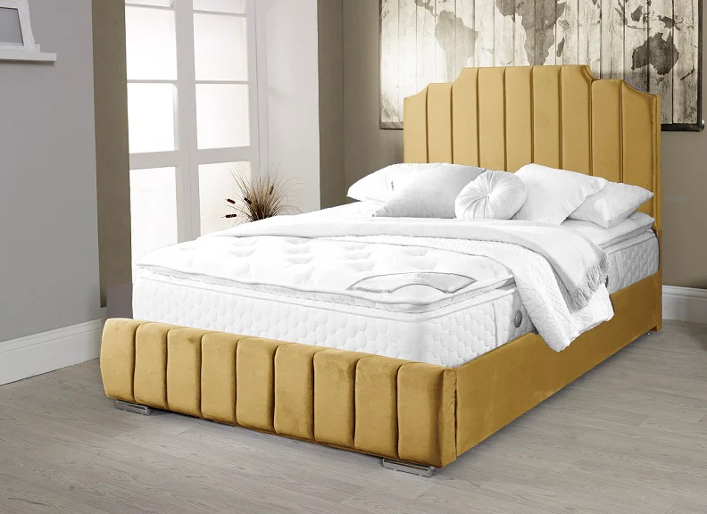 Deco Velvet Bed Frame - Image 4