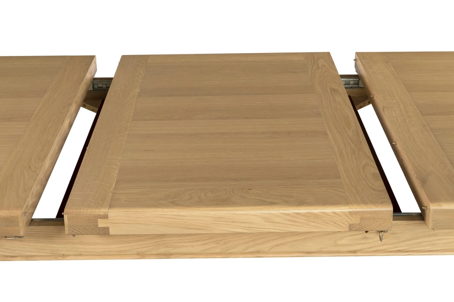Delaney 180cm Extending Dining Table – Oak with Smooth Extension Mechanism - Image 5