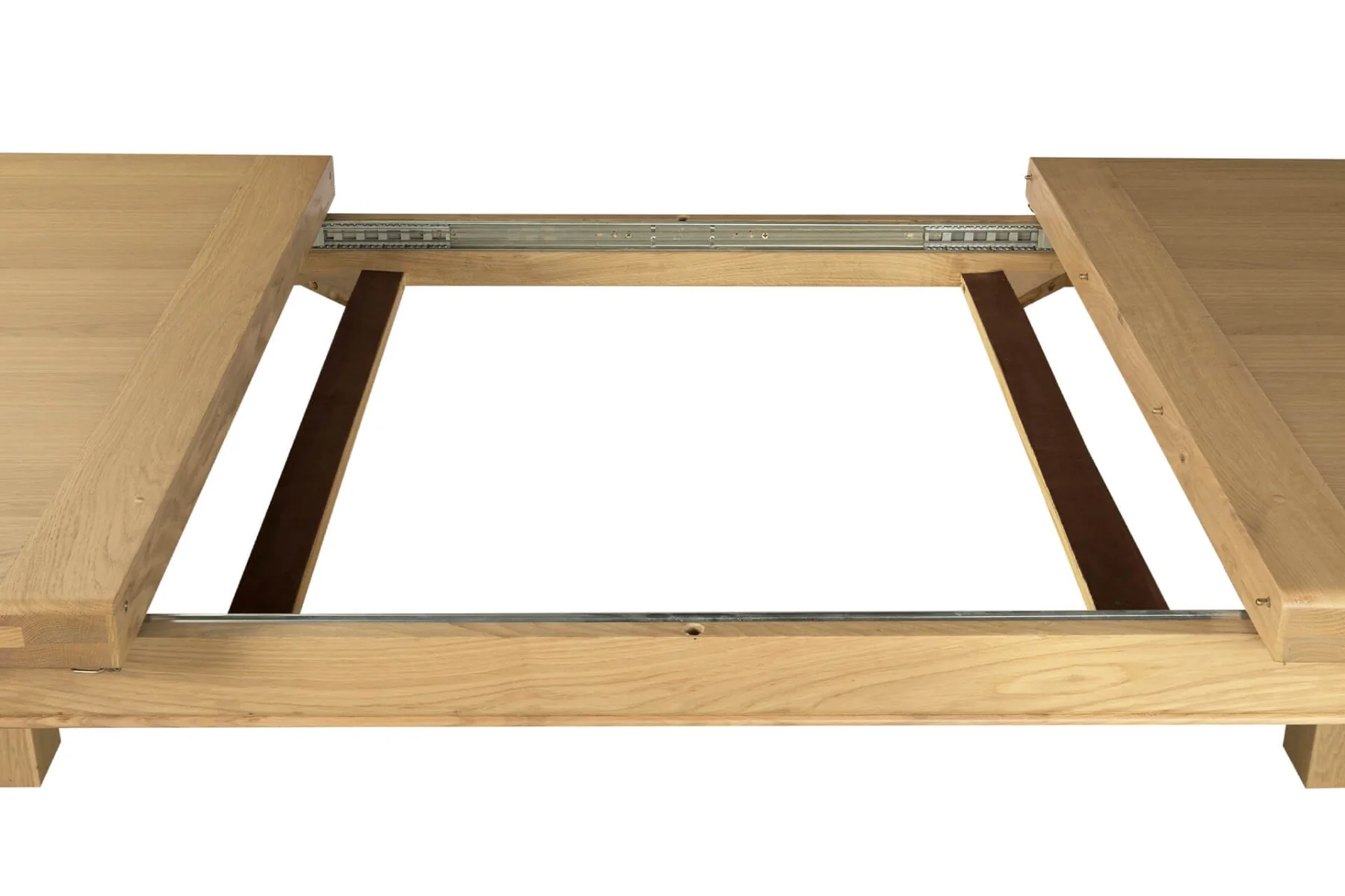 Delaney 180cm Extending Dining Table – Oak with Smooth Extension Mechanism - Image 6