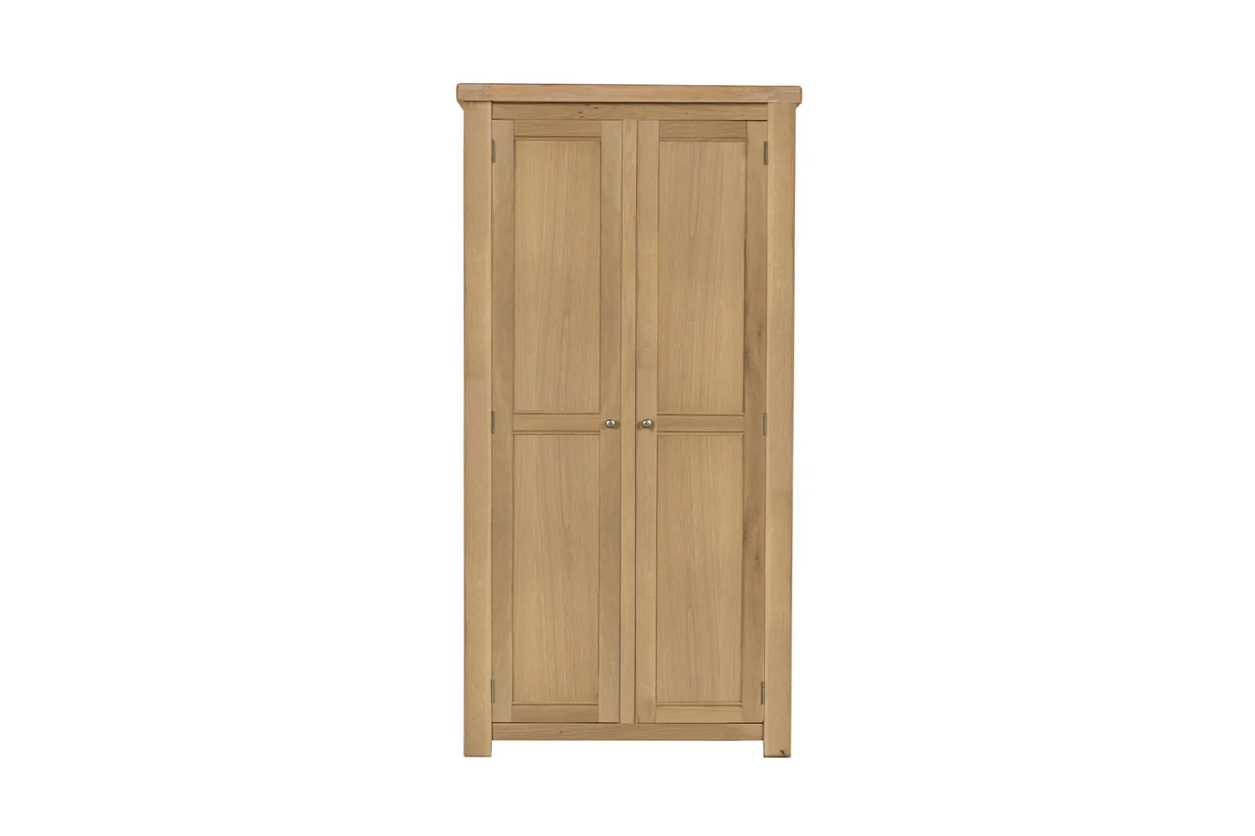 Delaney 2-Door Wardrobe in Oak – Classic Storage Solution