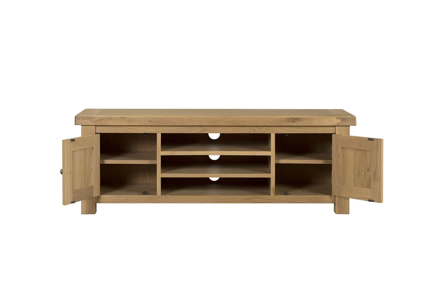 Delaney TV Unit 1400mm – Oak with Cable Management - Image 3