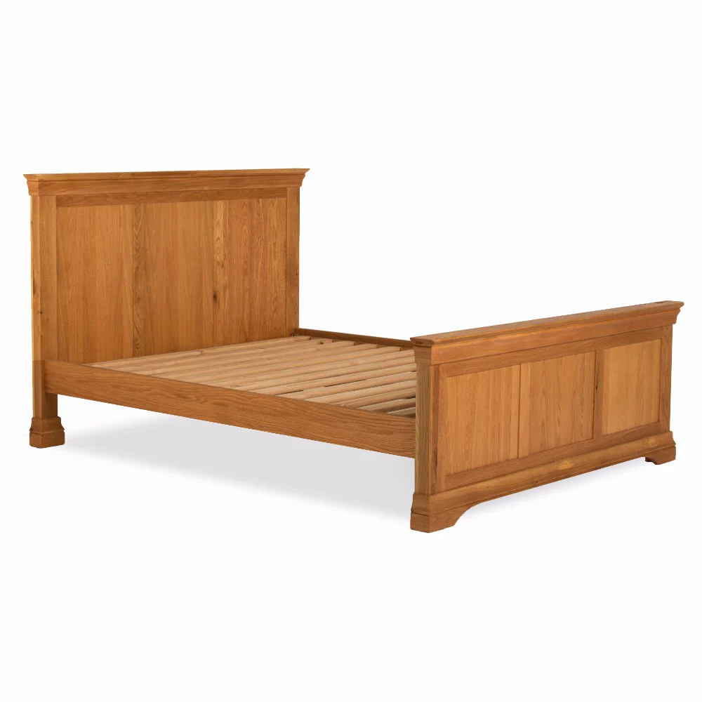 Delta Oak 5ft Bed – Traditional French Oak Style - Image 3