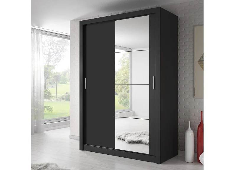 Denmark 1.2m Mirror Door Sliderobes - Image 12