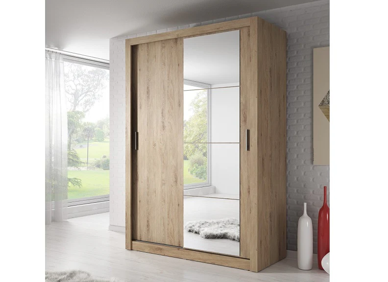 Denmark 1.2m Mirror Door Sliderobes - Image 13