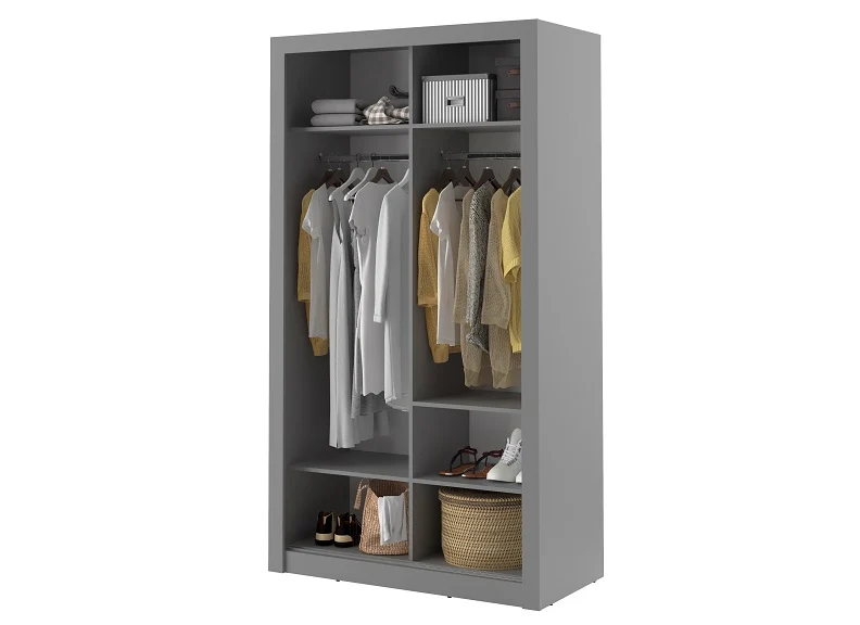 Denmark 1.2m Mirror Door Sliderobes - Image 3