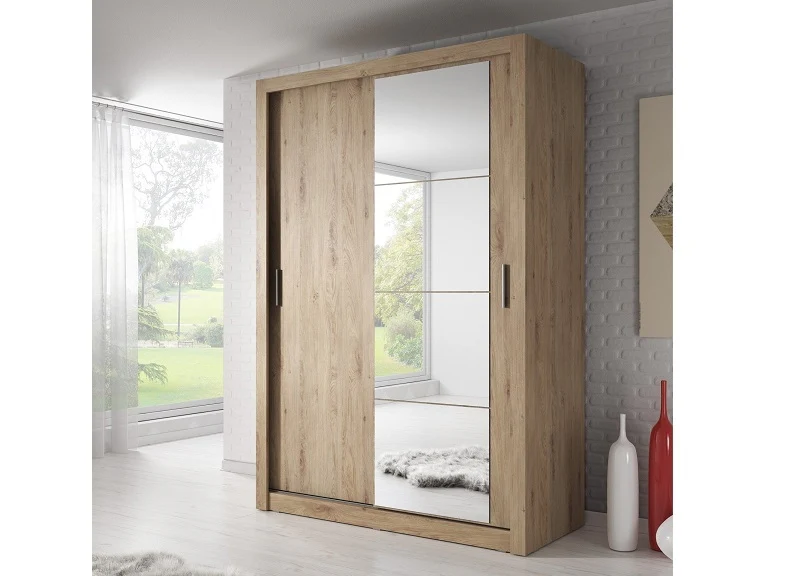 Denmark 1.2m Mirror Door Sliderobes - Image 5