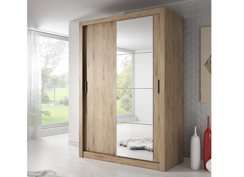Denmark 1.5 m Mirror Door Sliderobes (Pre-order) - Image 3