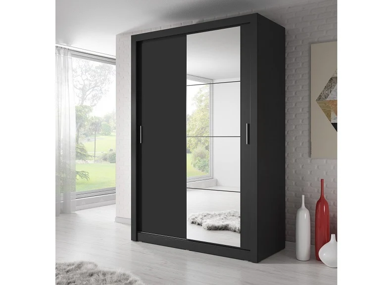 Denmark 1.5 m Mirror Door Sliderobes (Pre-order) - Image 4