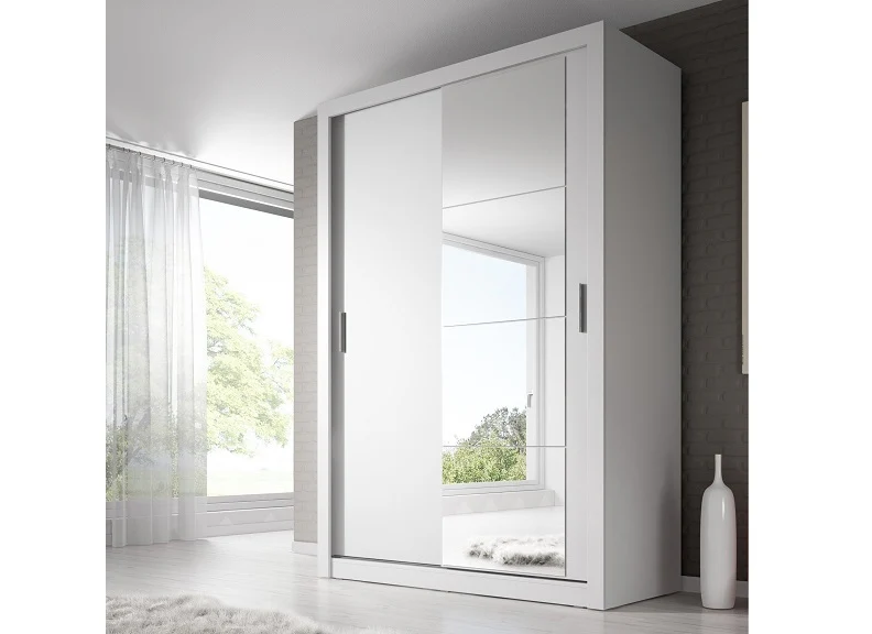 Denmark 1.5 m Mirror Door Sliderobes (Pre-order) - Image 5
