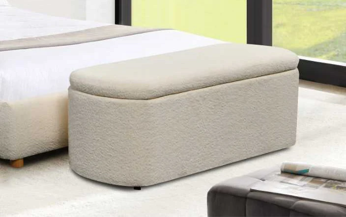 Donegal Cream Ottoman Blanket Box - Image 2
