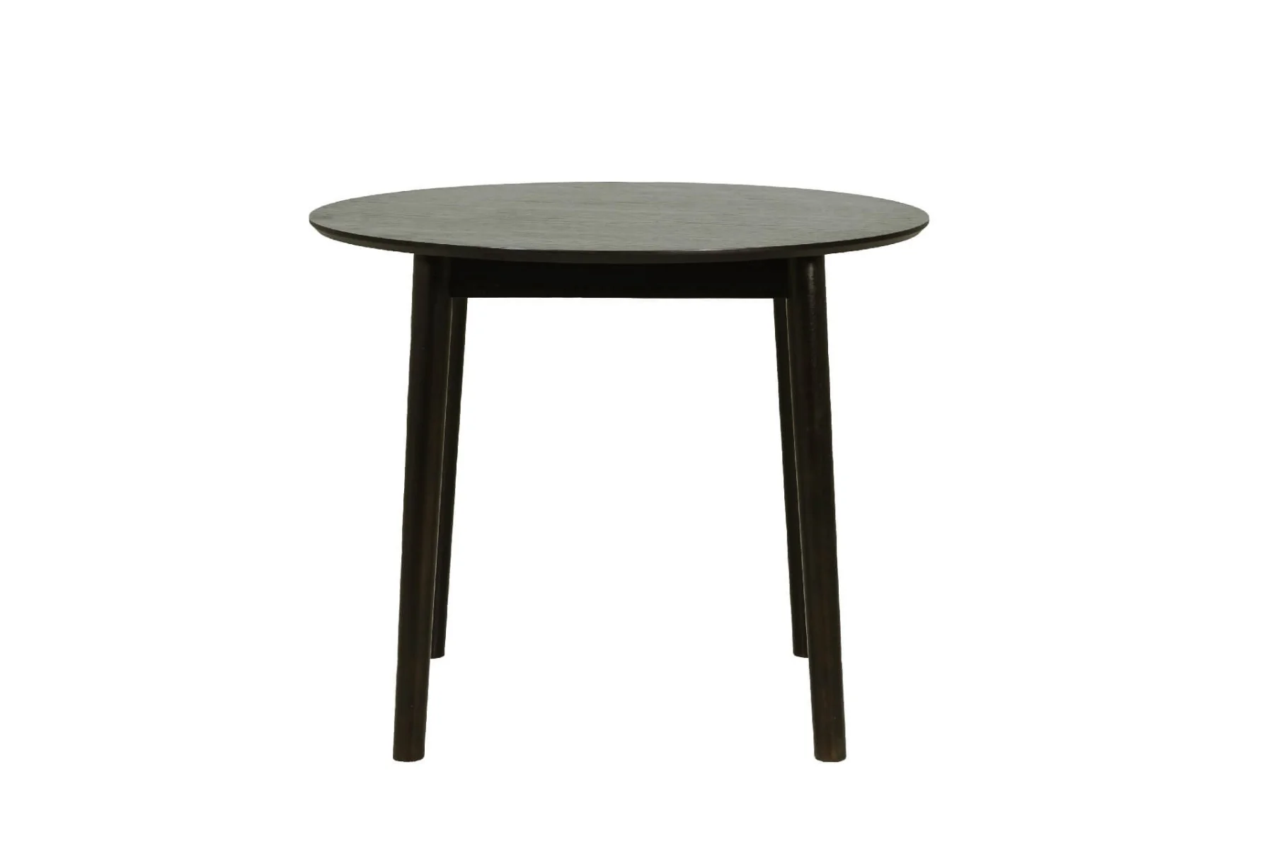 Doolin Round Dining Table 90cm – Black Minimalist Design for Modern Dining - Image 2
