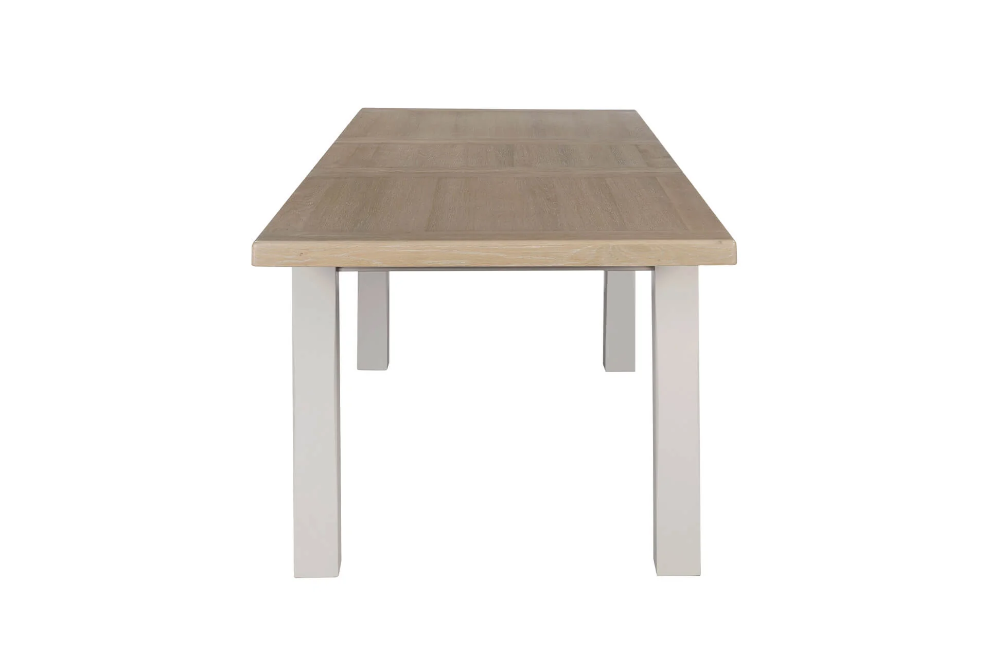 Doune Extending Dining Table – Taupe with Oak Veneer 120cm to 165cm (Pre-order for July) - Image 5