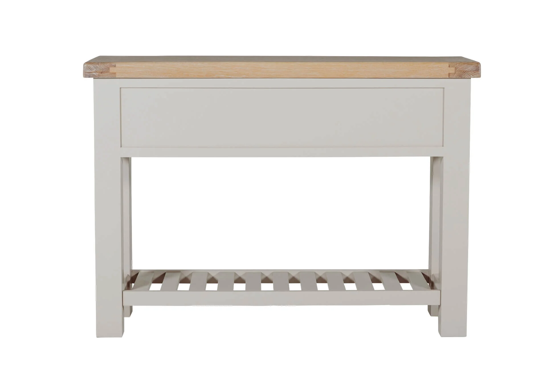Doune Console Table – Taupe Finish with 3 Drawers (PRE-ORDER FOR AUGUST) - Image 2