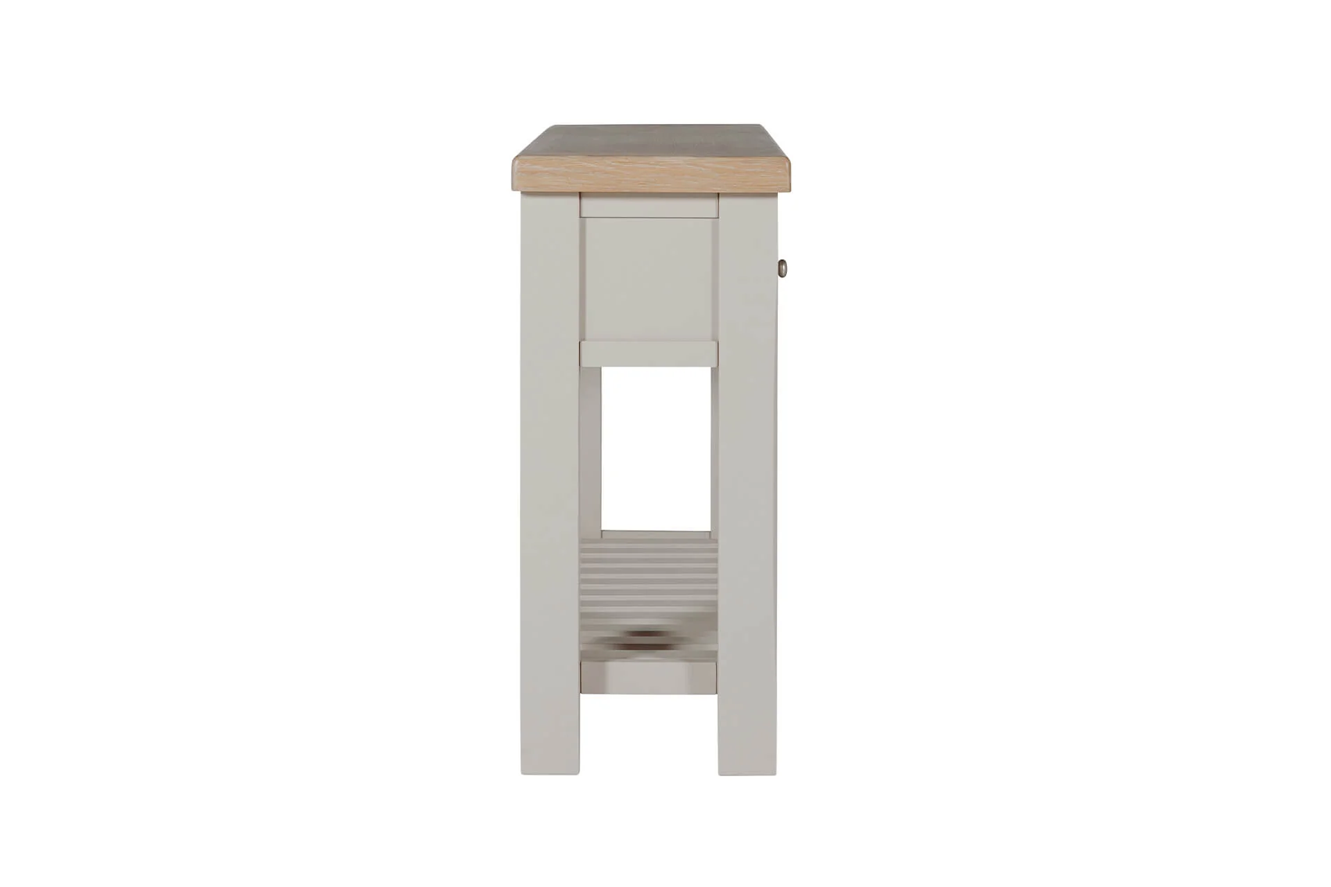 Doune Console Table – Taupe Finish with 3 Drawers (PRE-ORDER FOR AUGUST) - Image 4