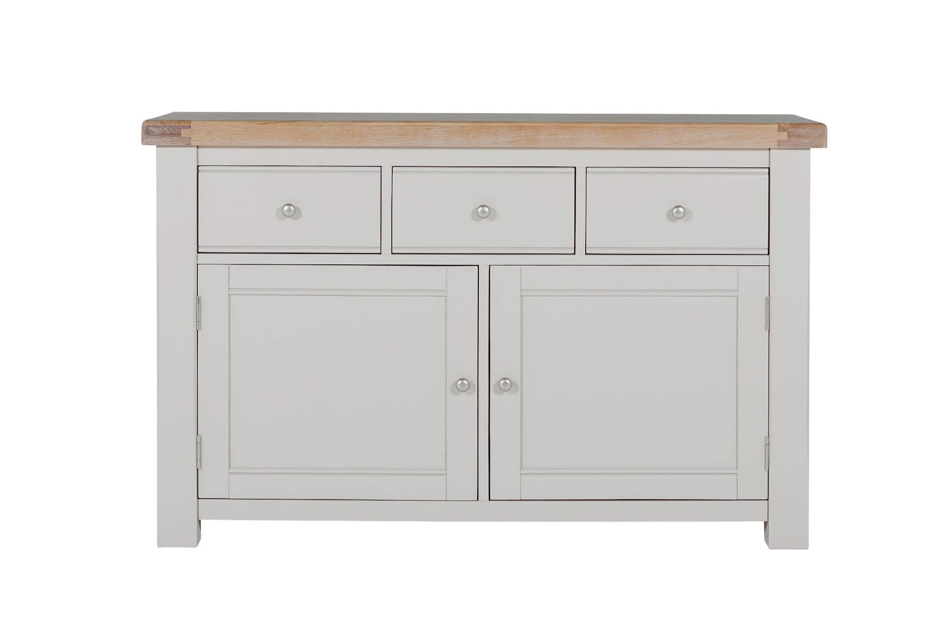 Doune Large Sideboard – Taupe with Oak Top (PRE-ORDER FOR SEPTEMBER) - Image 11